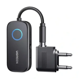 Hurtownia GSM - Odbiorník / vysílač Bluetooth 5.2 UGREEN CM671 jack 3.5mm, 300mAh + letecký adaptér - UGR5593 - {ean13} - Hurt
