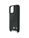Hurtownia GSM - Etui BMW BMHCP16S23PSCCK Apple iPhone 16 hardcase M Edition Carbon Stripe & Strap černý/black - BMW755 - {ean13} - Hurt