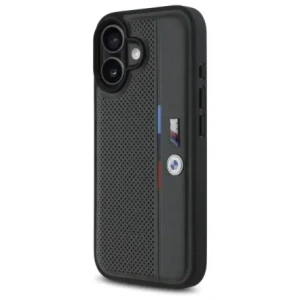 Hurtownia GSM - Etui BMW BMHCP16S23PUPVA Apple iPhone 16 hardcase M Pro perforované trojbarevné detailní linie antracit/antracit - BMW756 - {ean13} - Hurt