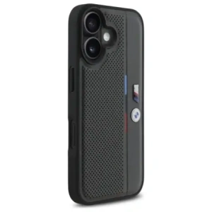 Hurtownia GSM - Etui BMW BMHCP16S23PUPVA Apple iPhone 16 hardcase M Perforated Tricolor Detail Line antracyt/anthracite - BMW756 - {ean13} - Hurt