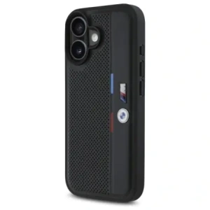 Hurtownia GSM - Etui BMW BMHCP16S23PUPVK Apple iPhone 16 hardcase M Perforated Tricolor Detail Line černý/black - BMW757 - {ean13} - Hurt