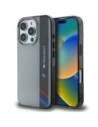Etui BMW BMHCP16X23HTFEG Apple iPhone 16 Pro Max hardcase Motorsport IML Vertical Stripe szary/grey