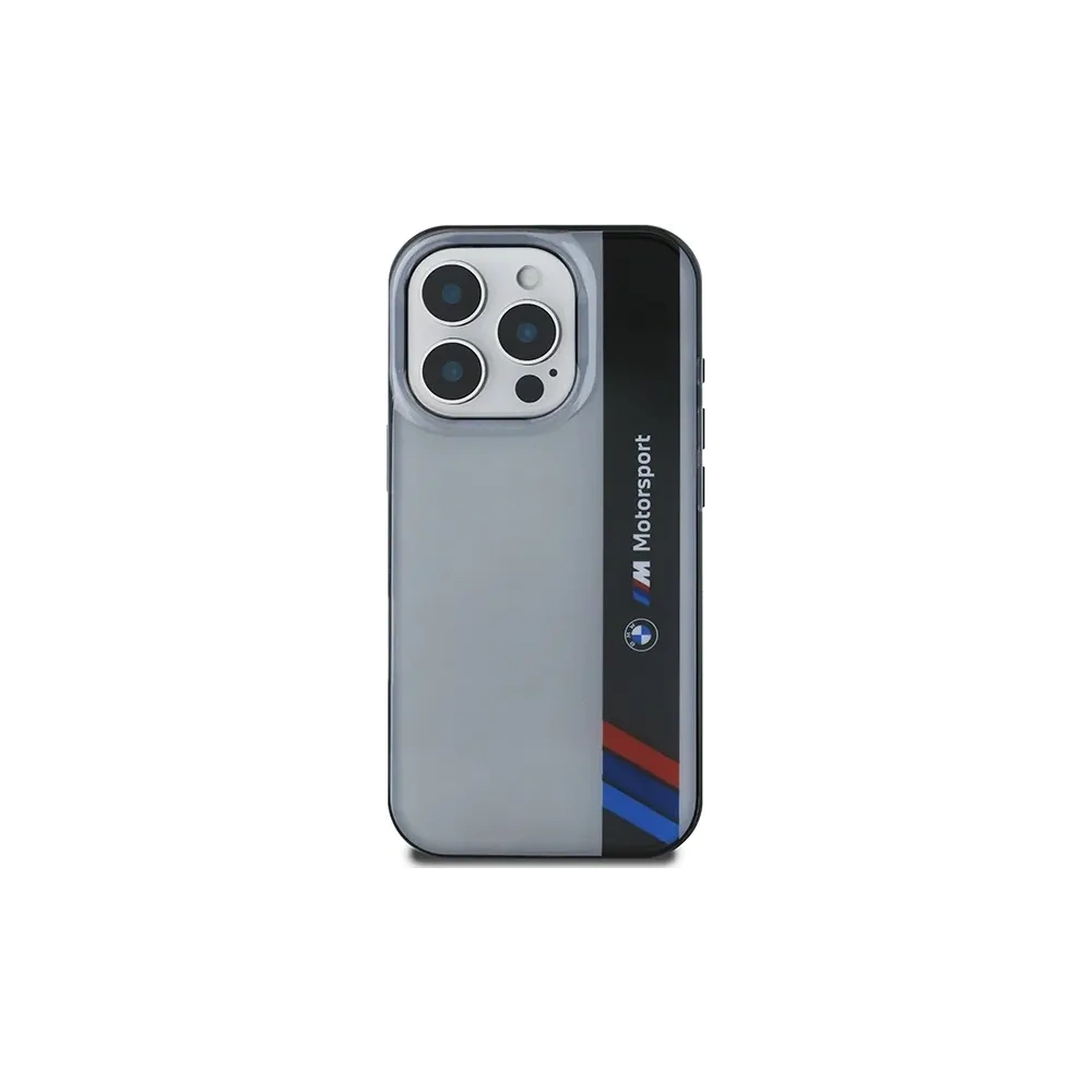 Wholesale BMW BMHCP16X23HTFEG Apple iPhone 16 Pro Max hardcase Motorsport IML Vertical Stripe grey - BMW758 - {ean13} - Hurt