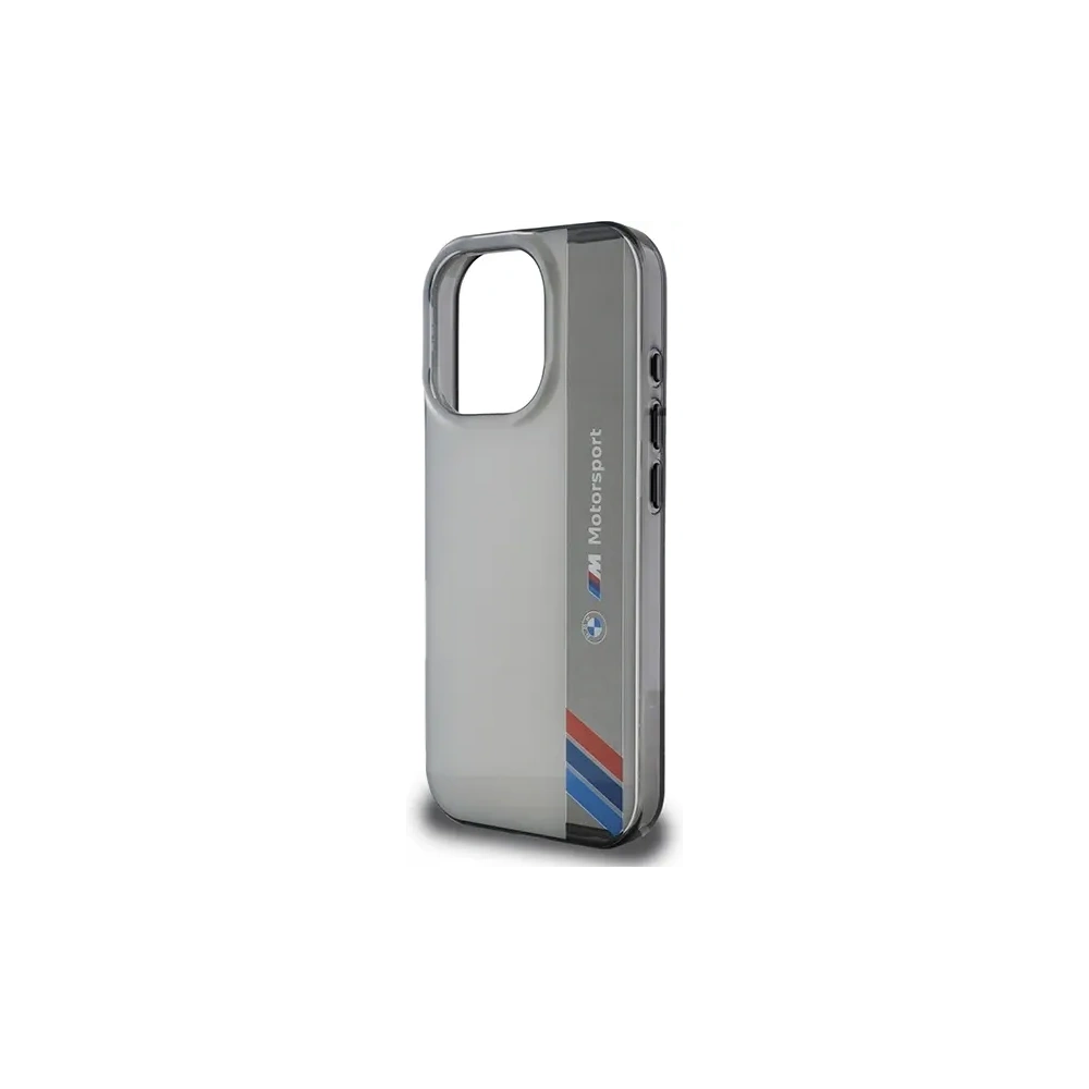 Wholesale BMW BMHCP16X23HTFEG Apple iPhone 16 Pro Max hardcase Motorsport IML Vertical Stripe grey - BMW758 - {ean13} - Hurt