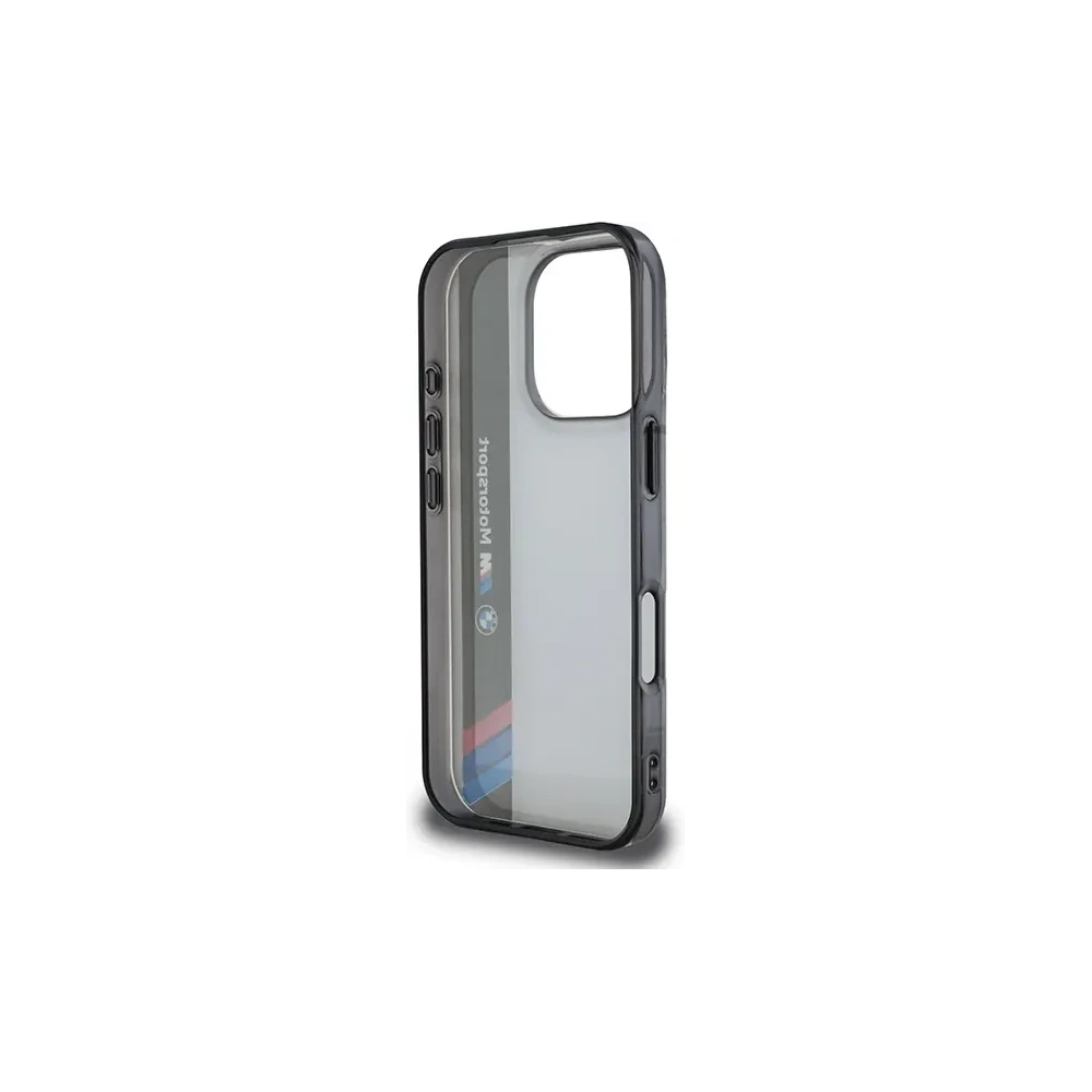 Hurtownia GSM - BMW BMHCP16X23HTFEG Apple iPhone 16 Pro Max kemény tok Motorsport IML Függőleges Csík szürke - BMW758 - {ean13} - Hurt