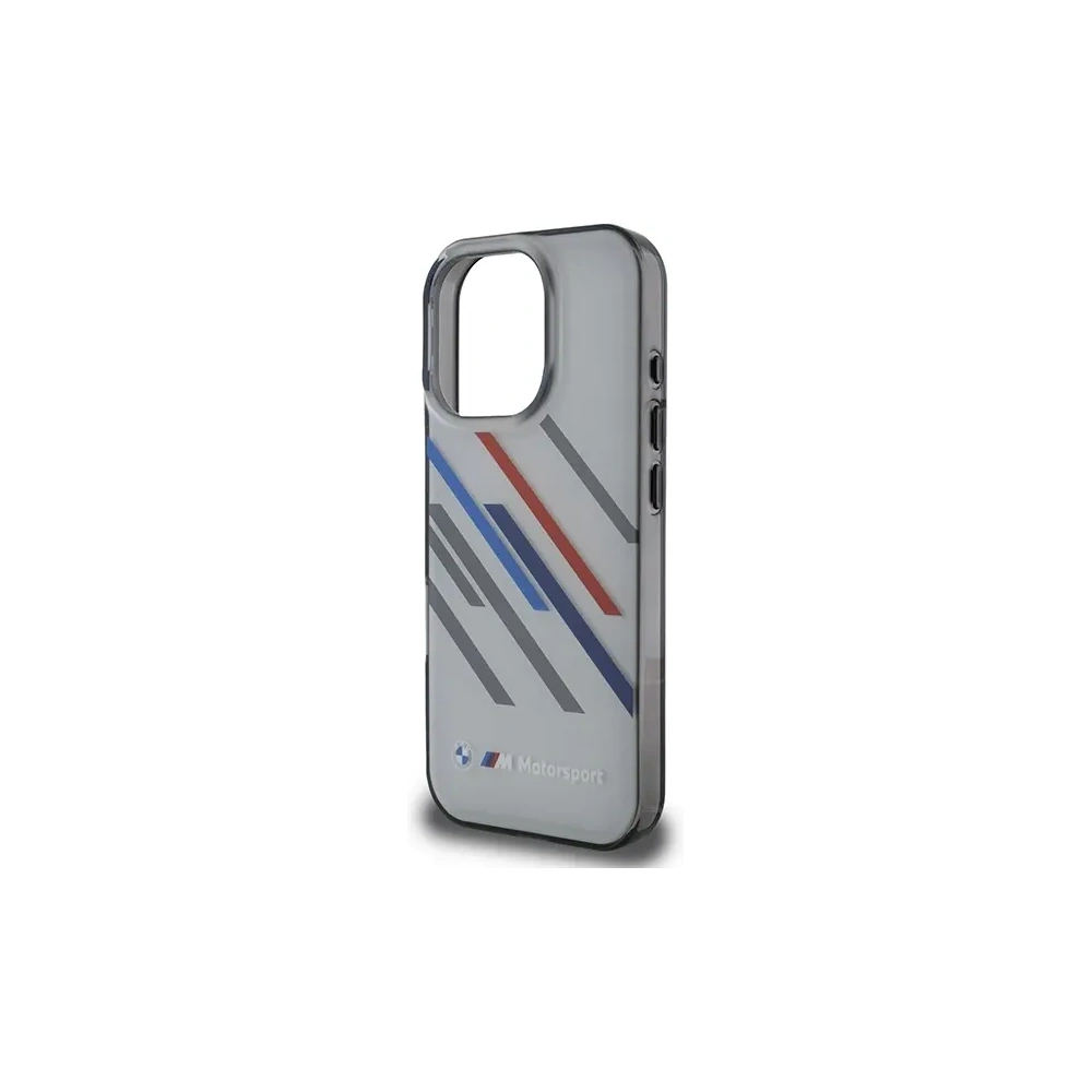 Hurtownia GSM - Etui BMW BMHCP16X23HTRAG Apple iPhone 16 Pro Max hardcase Motorsport IML Random Stripes šedý/grey - BMW759 - {ean13} - Hurt