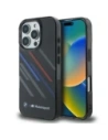 Etui BMW BMHCP16X23HTRAK Apple iPhone 16 Pro Max hardcase Motorsport IML Random Stripes černý/black