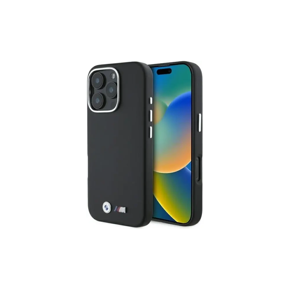 Hurtownia GSM - BMW BMHCP16X23PMWK Apple iPhone 16 Pro Max Hartschale M Smooth Full Wrapped Metal schwarz - BMW761 - {ean13} - Hurt