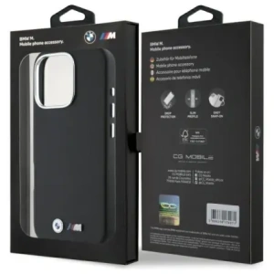 Hurtownia GSM - Etui BMW BMHCP16X23PMWK Apple iPhone 16 Pro Max hardcase M Smooth Full Wrapped Metal czarny/black - BMW761 - {ean13} - Hurt