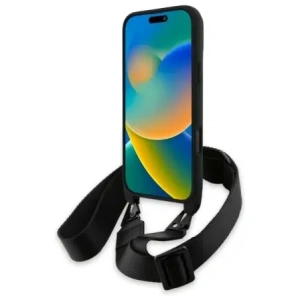 Hurtownia GSM - Etui BMW BMHCP16X23PSCCK Apple iPhone 16 Pro Max hardcase M Edition Carbon Stripe & Strap czarny/black - BMW763 - {ean13} - Hurt