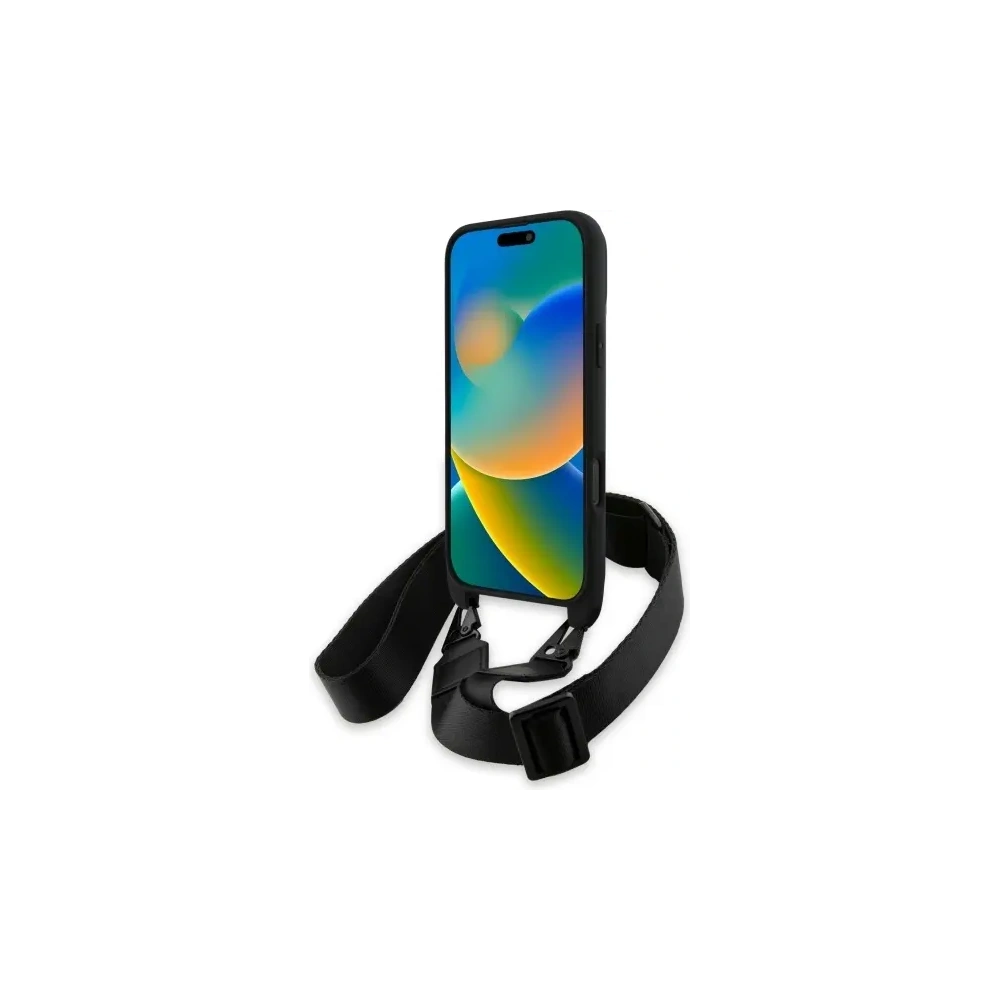 Wholesale BMW BMHCP16X23PSCCK Apple iPhone 16 Pro Max hardcase M Edition Carbon Stripe & Strap black - BMW763 - {ean13} - Hurt