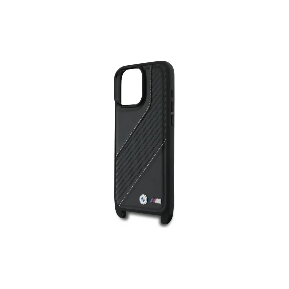 Hurtownia GSM - Etui BMW BMHCP16X23PSCCK Apple iPhone 16 Pro Max hardcase M Edition Carbon Stripe & Strap černý/black - BMW763 - {ean13} - Hurt