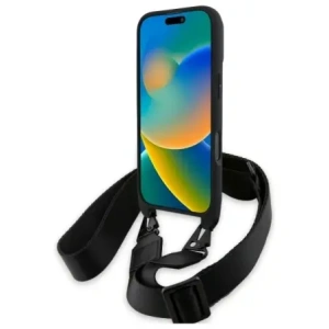 Hurtownia GSM - Etui BMW BMHCP16X23PSVTK Apple iPhone 16 Pro Max hardcase M Edition Carbon Tricolor Lines & Strap czarny/black - BMW764 - {ean13} - Hurt