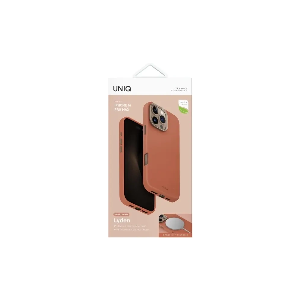 Hurtownia GSM - Etui UNIQ Lyden Apple iPhone 16 Pro Max MagClick Charging terracotta - UNIQ1391 - {ean13} - Hurt