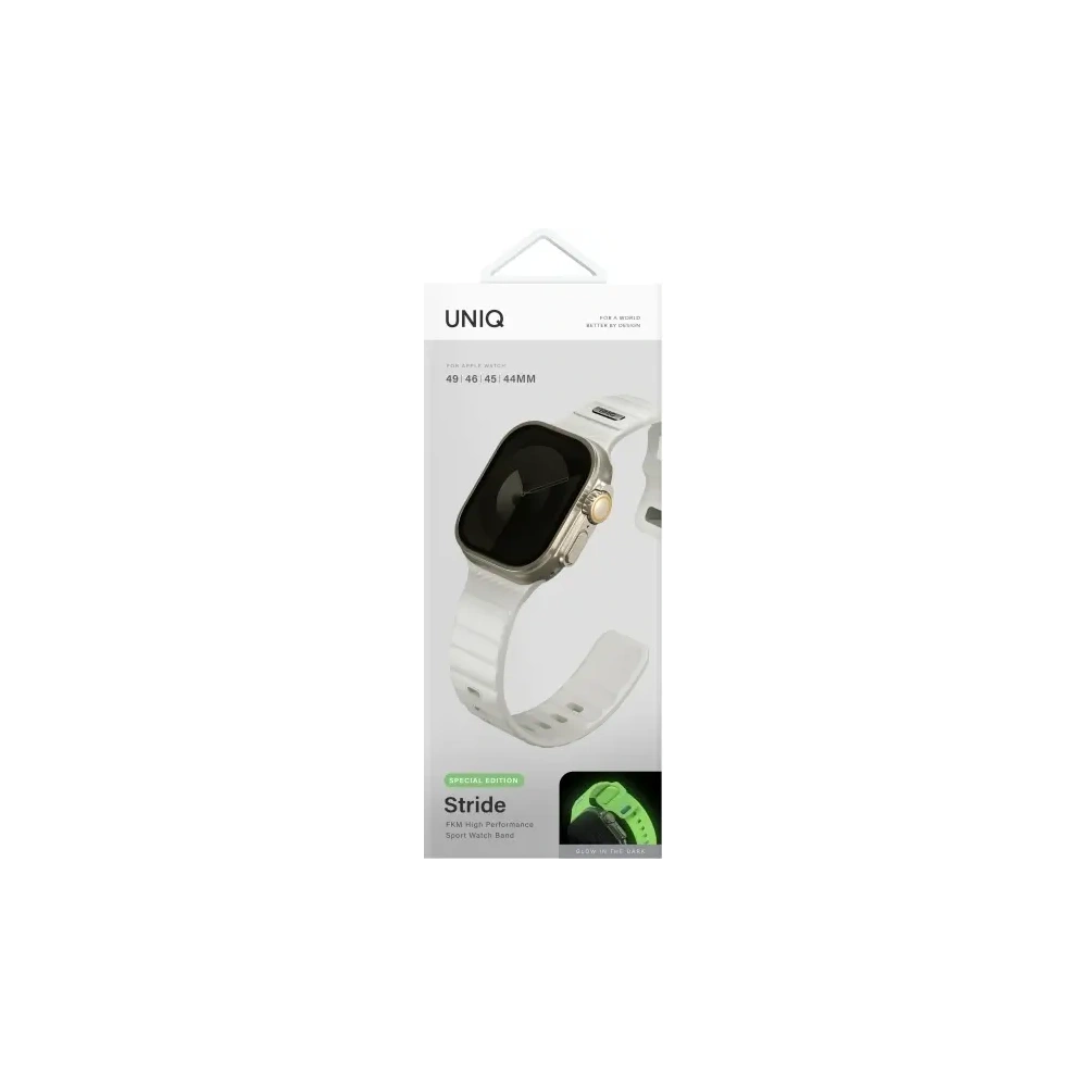 Hurtownia GSM - UNIQ Stride SE Apple Watch 6/7/SE/SE2/8/9/10/Ultra 1/2 44/45/49mm Curea din cauciuc FKM lume - UNIQ1393 - {ean13} - Hurt