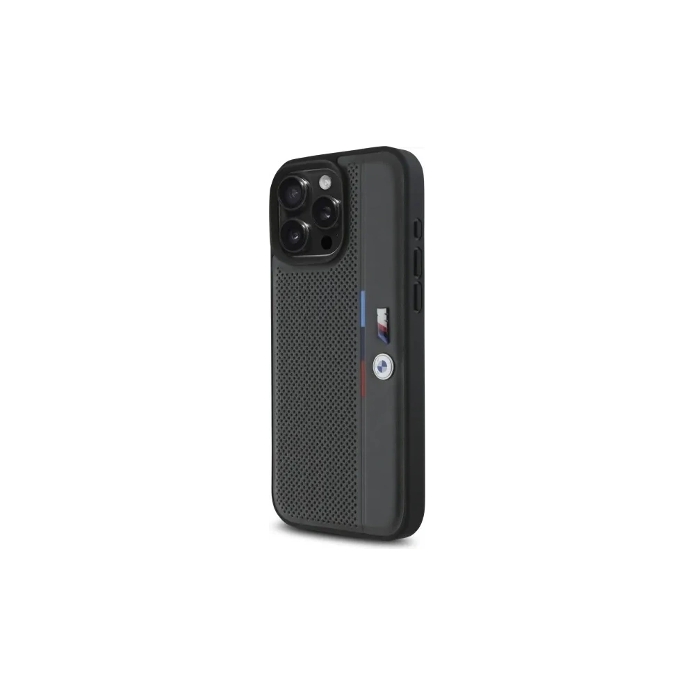 Hurtownia GSM - Etui BMW BMHCP16X23PUPVA Apple iPhone 16 Pro Max hardcase M Perforated Tricolor Detail Line antracyt/anthracite - BMW765 - {ean13} - Hurt