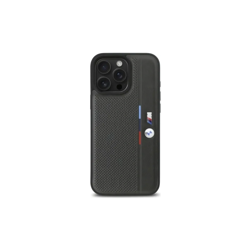 Hurtownia GSM - Etui BMW BMHCP16X23PUPVA Apple iPhone 16 Pro Max hardcase M Perforated Tricolor Detail Line antracyt/anthracite - BMW765 - {ean13} - Hurt