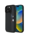 Etui BMW BMHCP16X23PUPVK Apple iPhone 16 Pro Max hardcase M Perforated Tricolor Detail Line černý/black