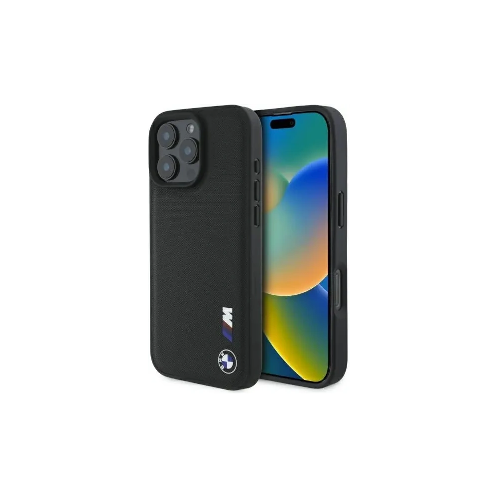 Hurtownia GSM - Etui BMW BMHCP16X23PUSRK Apple iPhone 16 Pro Max hardcase Smooth Rubber Logo czarny/black - BMW767 - {ean13} - Hurt