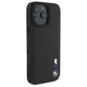 Etui BMW BMHCP16X23PUSRK Apple iPhone 16 Pro Max hardcase Smooth Rubber Logo czarny/black