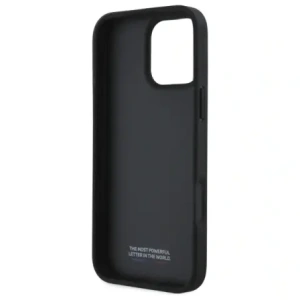 Etui BMW BMHCP16X23PUSRK Apple iPhone 16 Pro Max hardcase Smooth Rubber Logo czarny/black