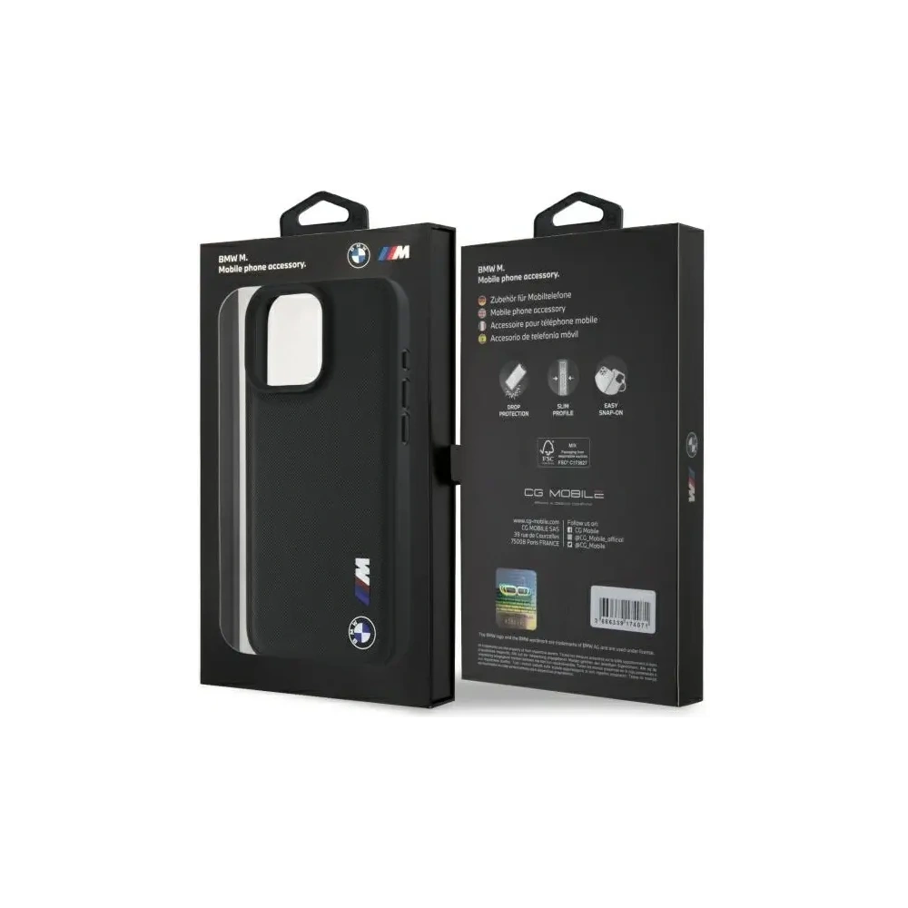 Hurtownia GSM - Etui BMW BMHCP16X23PUSRK Apple iPhone 16 Pro Max hardcase Smooth Rubber Logo czarny/black - BMW767 - {ean13} - Hurt