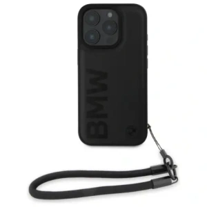 Hurtownia GSM - Etui BMW BMHCP16X23RMRLK Apple iPhone 16 Pro Max hardcase Signature Leather Wordmark Cord černý/black - BMW768 - {ean13} - Hurt