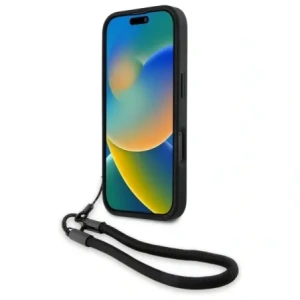 Hurtownia GSM - Etui BMW BMHCP16X23RMRLK Apple iPhone 16 Pro Max hardcase Signature Leather Wordmark Cord czarny/black - BMW768 - {ean13} - Hurt