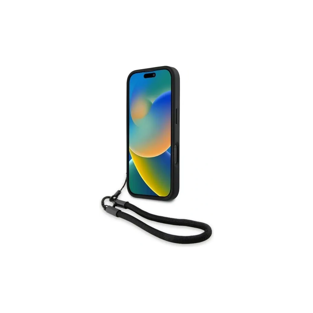 Hurtownia GSM - Etui BMW BMHCP16X23RMRLK Apple iPhone 16 Pro Max hardcase Signature Leather Wordmark Cord czarny/black - BMW768 - {ean13} - Hurt