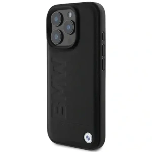 Hurtownia GSM - Etui BMW BMHCP16XSLLBK Apple iPhone 16 Pro Max hardcase Leather Hot Stamp černý/black - BMW769 - {ean13} - Hurt