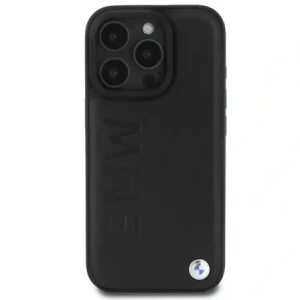 Hurtownia GSM - Etui BMW BMHCP16XSLLBK Apple iPhone 16 Pro Max hardcase Leather Hot Stamp czarny/black - BMW769 - {ean13} - Hurt
