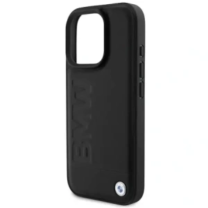Hurtownia GSM - Etui BMW BMHCP16XSLLBK Apple iPhone 16 Pro Max hardcase Leather Hot Stamp czarny/black - BMW769 - {ean13} - Hurt