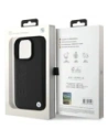 Hurtownia GSM - Etui BMW BMHCP16XSLLBK Apple iPhone 16 Pro Max hardcase Leather Hot Stamp czarny/black - BMW769 - {ean13} - Hurt