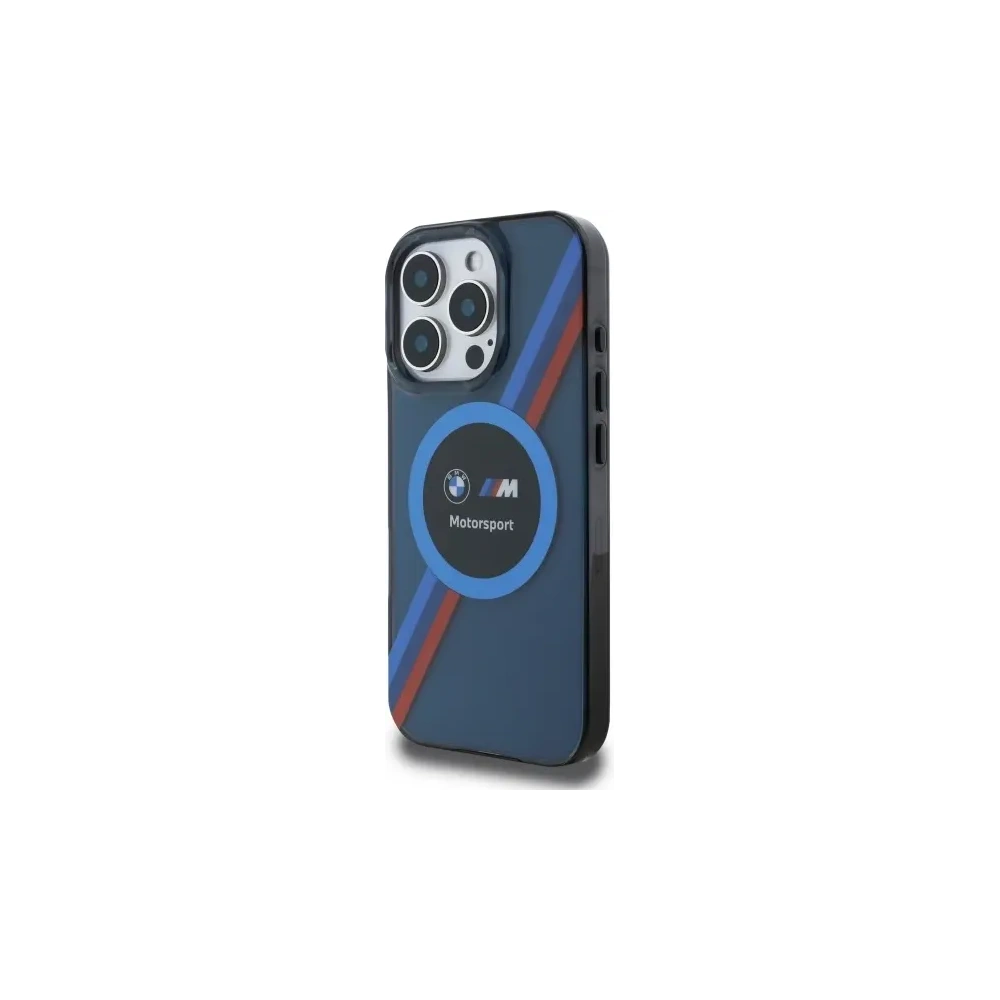 Hurtownia GSM - Etui BMW BMHMP16L23HTPUV Apple iPhone 16 Pro hardcase Motorsport IML Circle MagSafe tmavě modrý/navy - BMW772 - {ean13} - Hurt