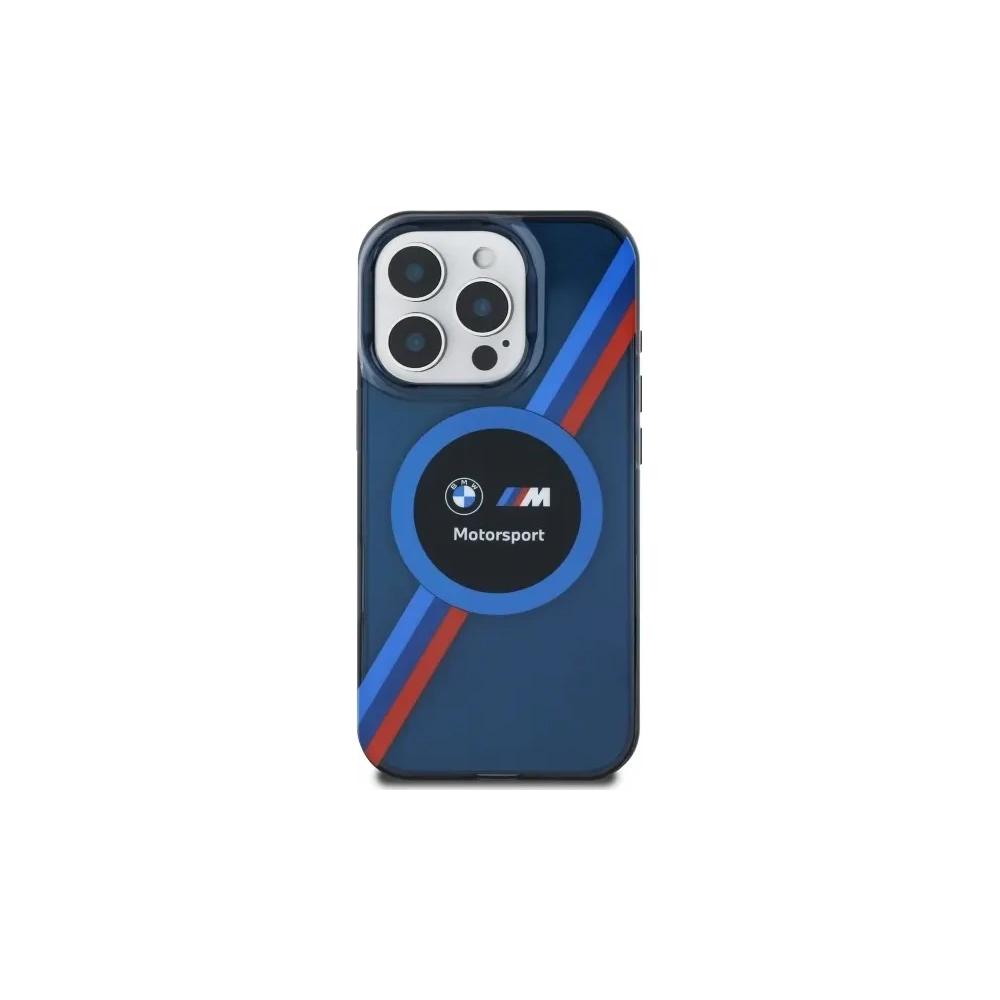 Hurtownia GSM - Etui BMW BMHMP16L23HTPUV Apple iPhone 16 Pro hardcase Motorsport IML Circle MagSafe tmavě modrý/navy - BMW772 - {ean13} - Hurt