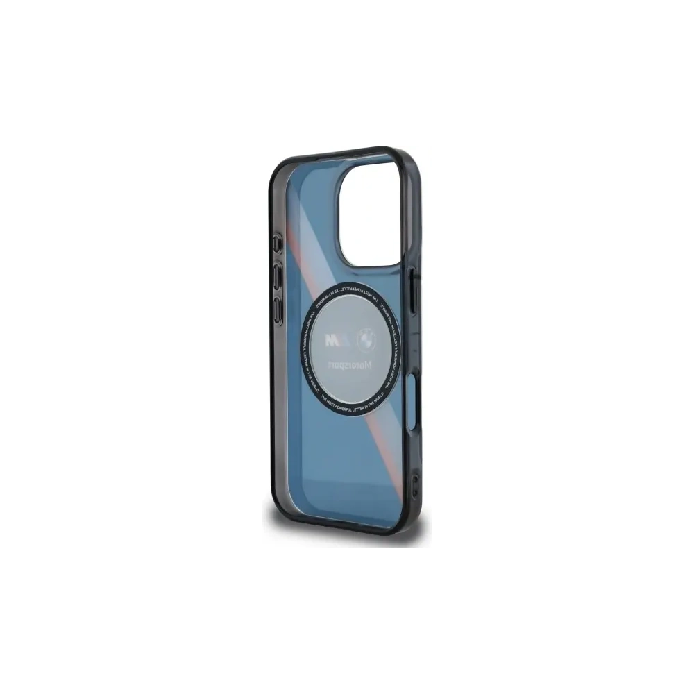 Hurtownia GSM - Etui BMW BMHMP16L23HTPUV Apple iPhone 16 Pro hardcase Motorsport IML Circle MagSafe tmavě modrý/navy - BMW772 - {ean13} - Hurt