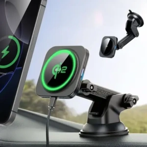 Hurtownia GSM - ESR Halolock Magnetic Magsafe Dashboard Autós Tartó Vezeték nélküli Töltő Qi2 15W Fekete - ESR869 - {ean13} - Hurt