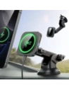 Hurtownia GSM - Uchwyt samochodowy na kokpit / szybę z ładowarką indukcyjną ESR Halolock Magnetic Magsafe Dashboard Car Mount Wireless Charger Qi2 15W Black - ESR869 - {ean13} - Hurt
