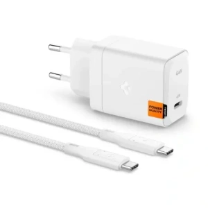 Hurtownia GSM - Spigen Arcstation Pro GaN-651 USB-C Hálózati Töltő 65W + USB-C Kábel Fehér - SPN16565 - {ean13} - Hurt