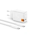 Spigen Arcstation Pro GaN-651 USB-C Hálózati Töltő 65W + USB-C Kábel Fehér