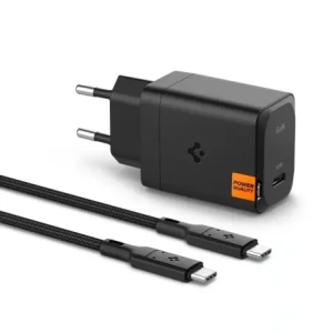 Hurtownia GSM - Spigen Arcstation Pro GaN-651 USB-C Hálózati Töltő 65W + USB-C Kábel Fekete - SPN16566 - {ean13} - Hurt