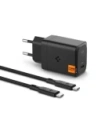 Hurtownia GSM - Spigen Arcstation Pro GaN-651 USB-C Netzwerk-Ladegerät 65W + USB-C-Kabel Schwarz - SPN16566 - {ean13} - Hurt