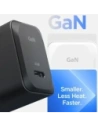 Hurtownia GSM - Spigen Arcstation Pro GaN-651 USB-C Hálózati Töltő 65W + USB-C Kábel Fekete - SPN16566 - {ean13} - Hurt