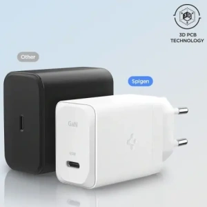 Hurtownia GSM - Spigen Arcstation Pro GaN-651 USB-C Hálózati Töltő 65W + USB-C Kábel Fekete - SPN16566 - {ean13} - Hurt