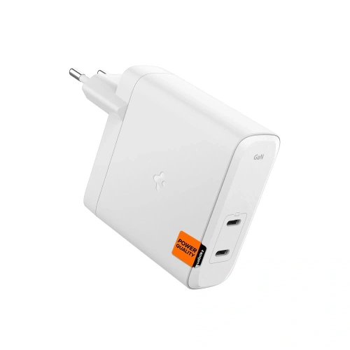 Ładowarka sieciowa Spigen Arcstation Pro GaN-1402 2xUSB-C Network Charger 140W White