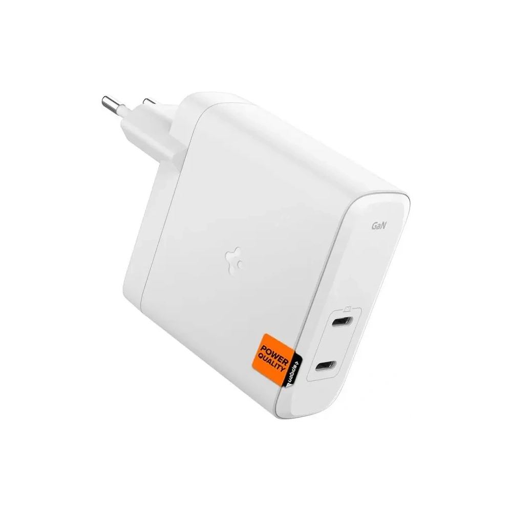 Hurtownia GSM - Spigen Arcstation Pro GaN-1402 2xUSB-C Hálózati Töltő 140W Fehér - SPN16567 - {ean13} - Hurt