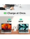 Hurtownia GSM - Spigen Arcstation Pro GaN-1402 2xUSB-C Hálózati Töltő 140W Fehér - SPN16567 - {ean13} - Hurt