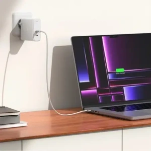 Hurtownia GSM - Spigen Arcstation Pro GaN-1402 2xUSB-C Hálózati Töltő 140W Fehér - SPN16567 - {ean13} - Hurt