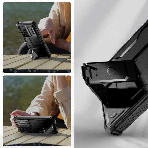 Etui Tech-Protect Kevlar Cam+ Samsung Galaxy S24 FE Black