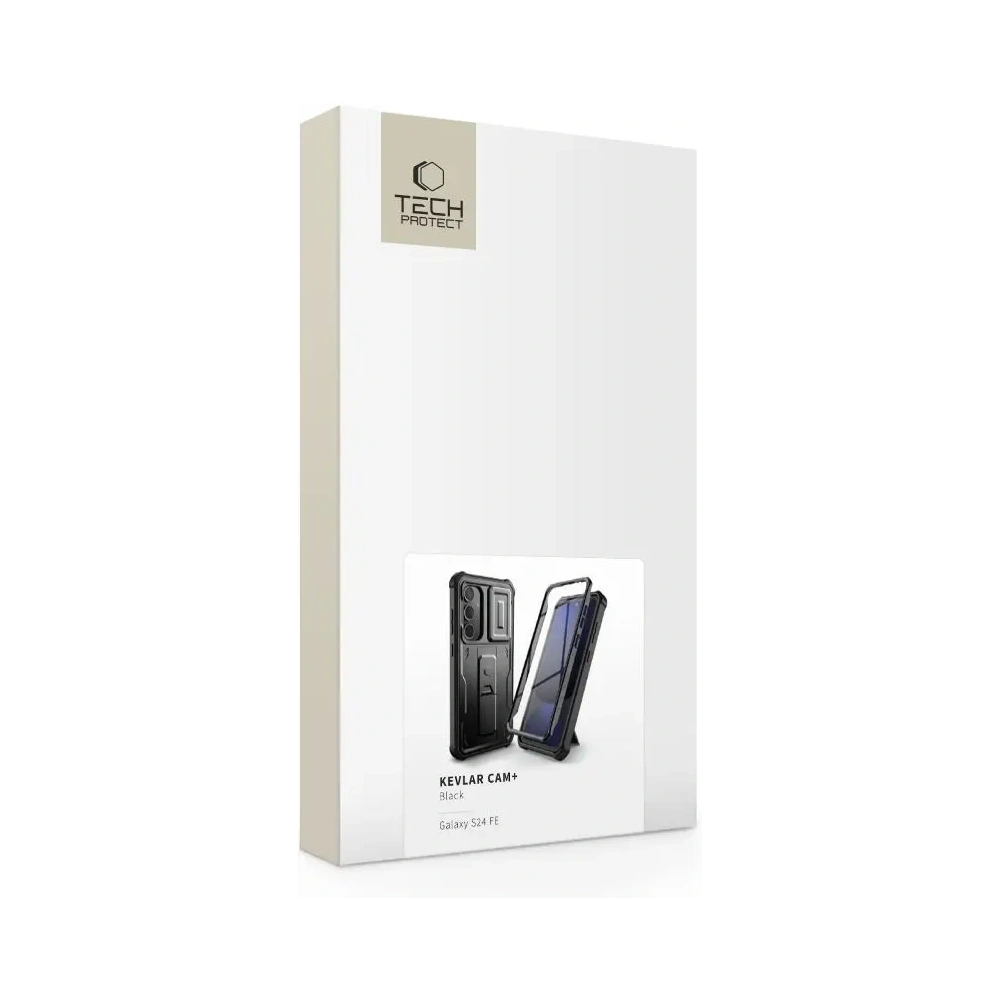Hurtownia GSM - Tech-Protect Kevlar Cam+ Samsung Galaxy S24 FE Fekete - THP3565 - {ean13} - Hurt